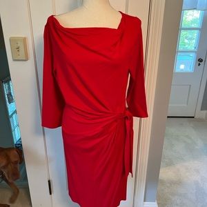 Ann Taylor faux wrap dress